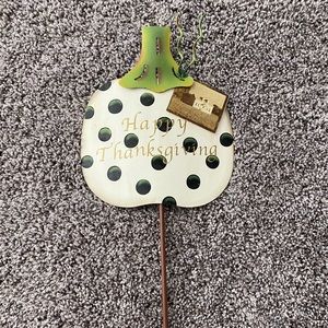 Thanksgiving Metal Pumpkin